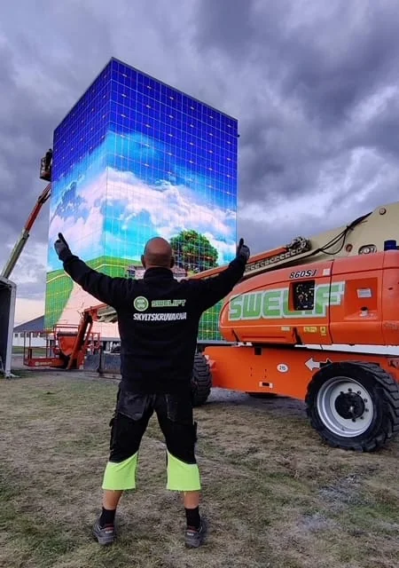 Skyltskruvarna – referensbild